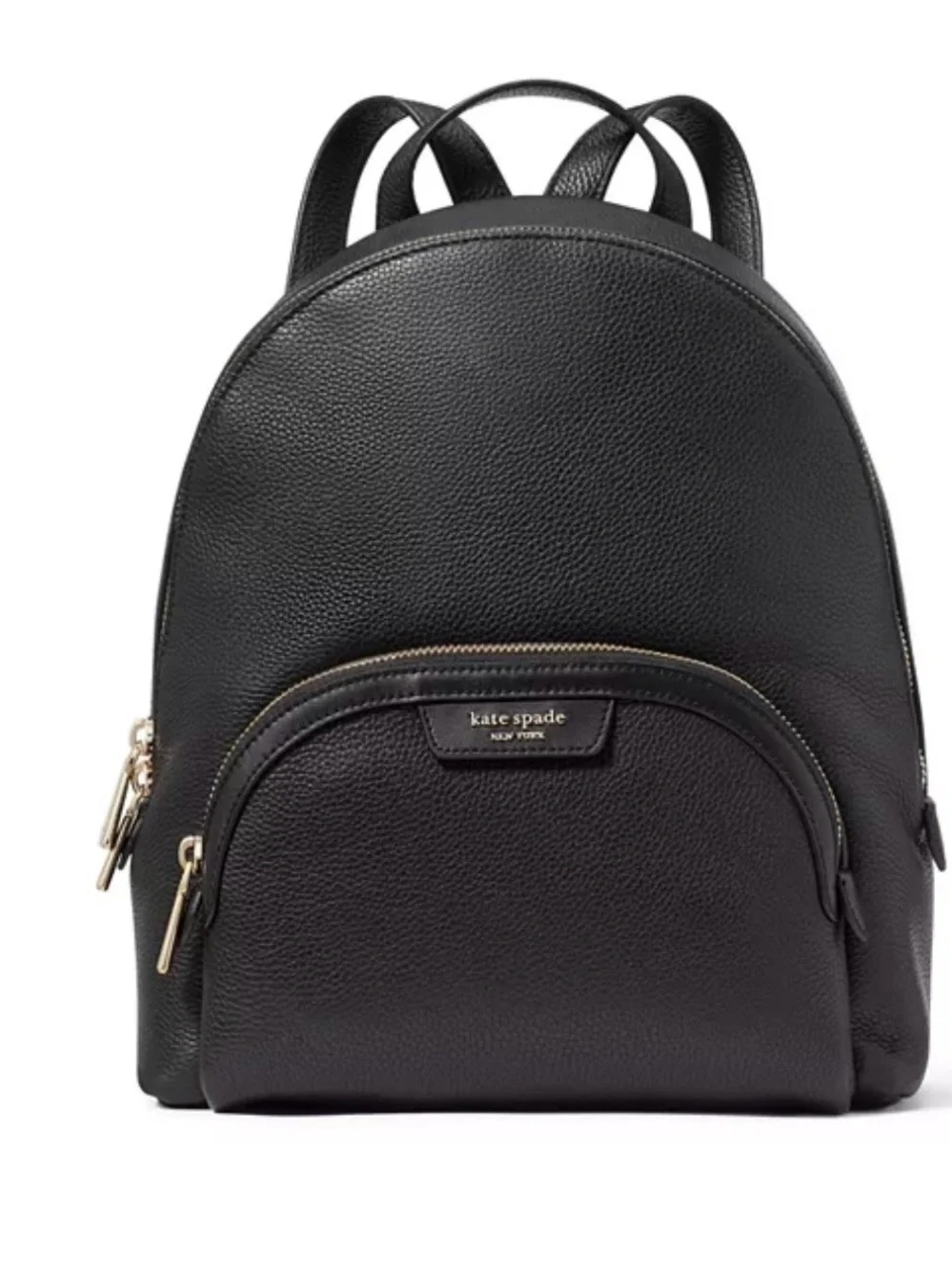 Kate Spade ♠️ SMALL Black Pebble Leather Backpack